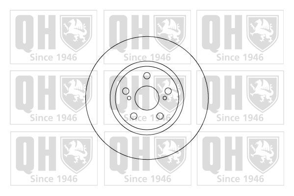 QUINTON HAZELL Тормозной диск BDC4920